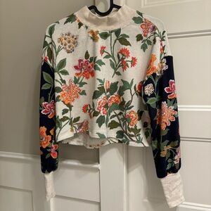 Daily Practice by Anthropologie Printed Pullover